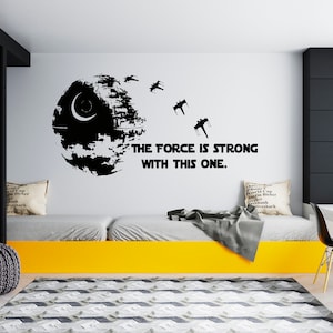 Star Wars  Wall Decor  Star Wars Wall Decal Star Wars Wall Sticker SG49
