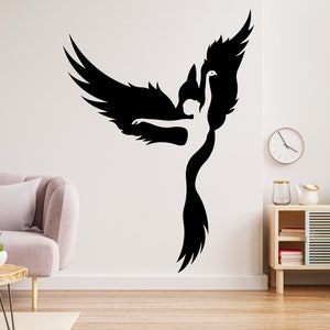 Wandtattoo Ballerina, Wandtattoo Tanz, Ballerina Schwan Wanddekor, Ballerina Wandkunst Kinderzimmer Wandtattoo Geschenke für Mädchen Schlafzimmer Art 1807EZ