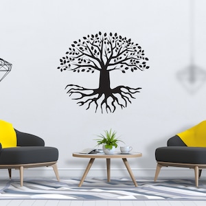 Tree of Life Wall Decal Tree Roots Branch Wall Art SG2290