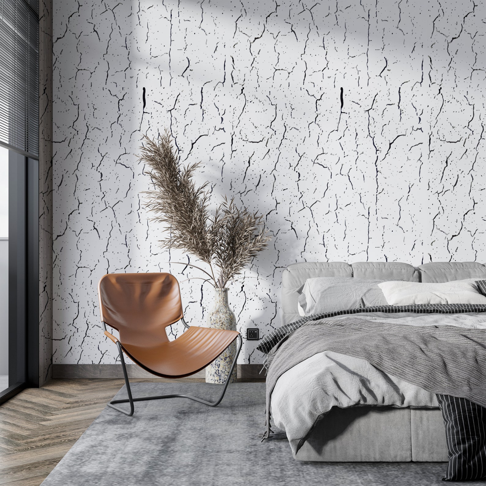 Cracked Wallpaper Crack Wall Decal Crack Fabric Wallpaper Seamless ...