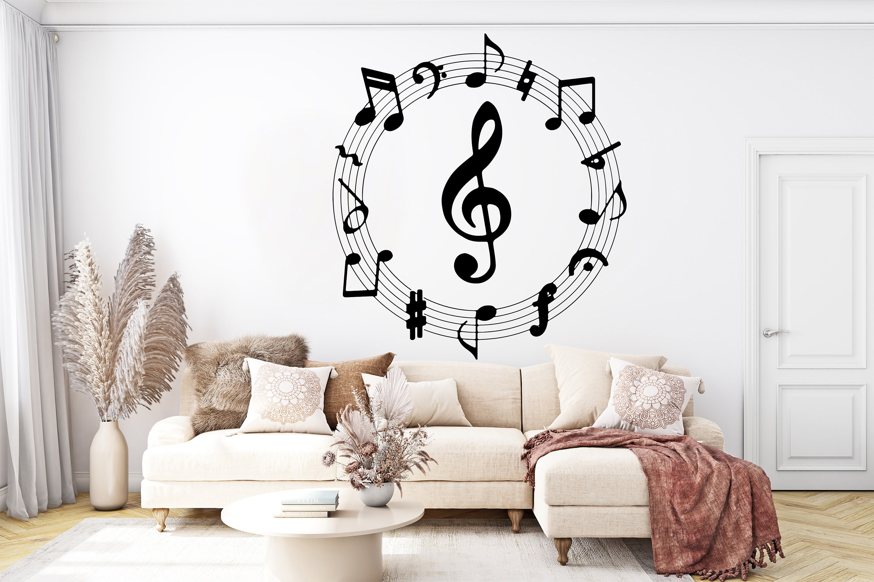 Amazon.com: Murwall Kids Wallpaper Cartoon Piano Wall Mural