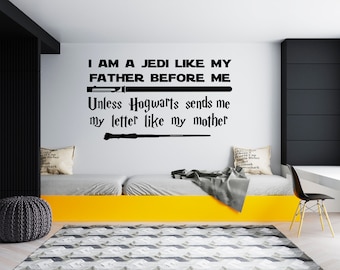 Star Wars Wall Decor Star Wars Wall Decal Star Wars Wall Sticker SG1449