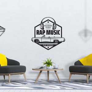Musik Wandtattoal MusikNoten Wanddeko Musiker Wandsticker SG1597
