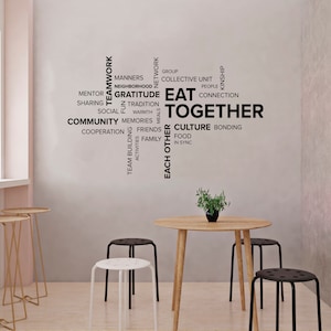 Wall Decal for Restaurant Food Wall Decal Restaurant Decoration SG 1659