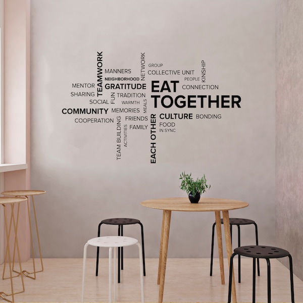 Wall Decal for Restaurant Food Wall Decal Restaurant Decoration SG 1659