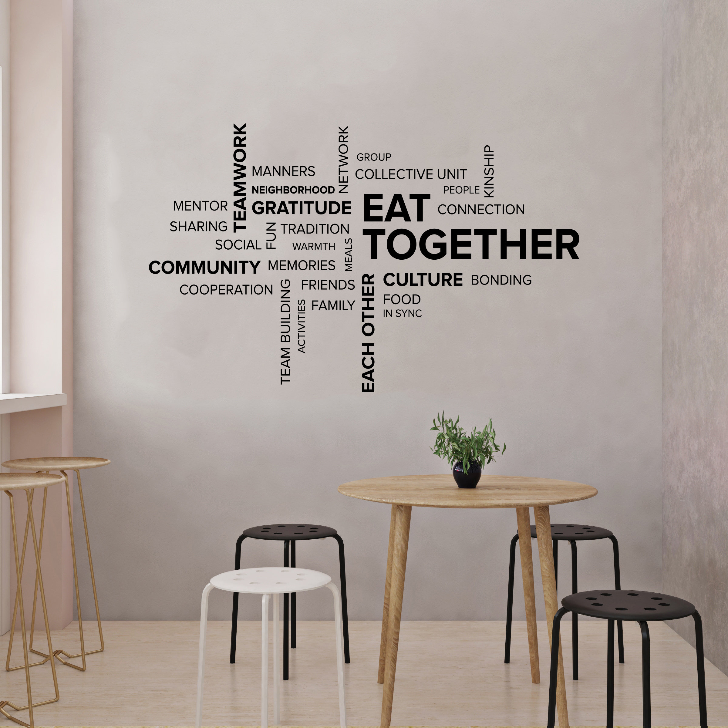 Wall Decal for Restaurant Food Wall Decal Restaurant Etsy