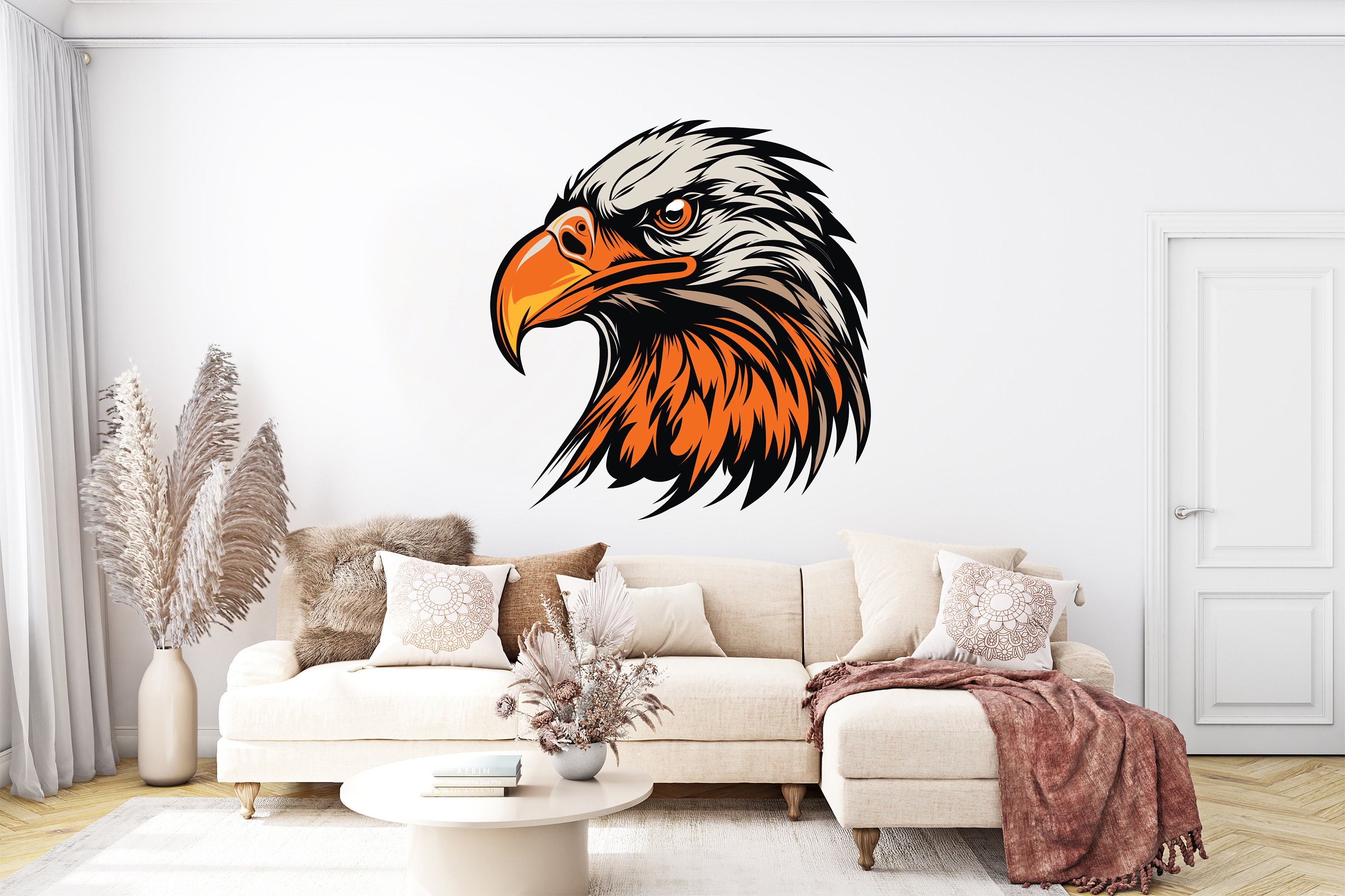 ◡̈*✧Eagle Amazon.com - Eagle Y0241 Vinyl Sticker Decals (Pack of 2