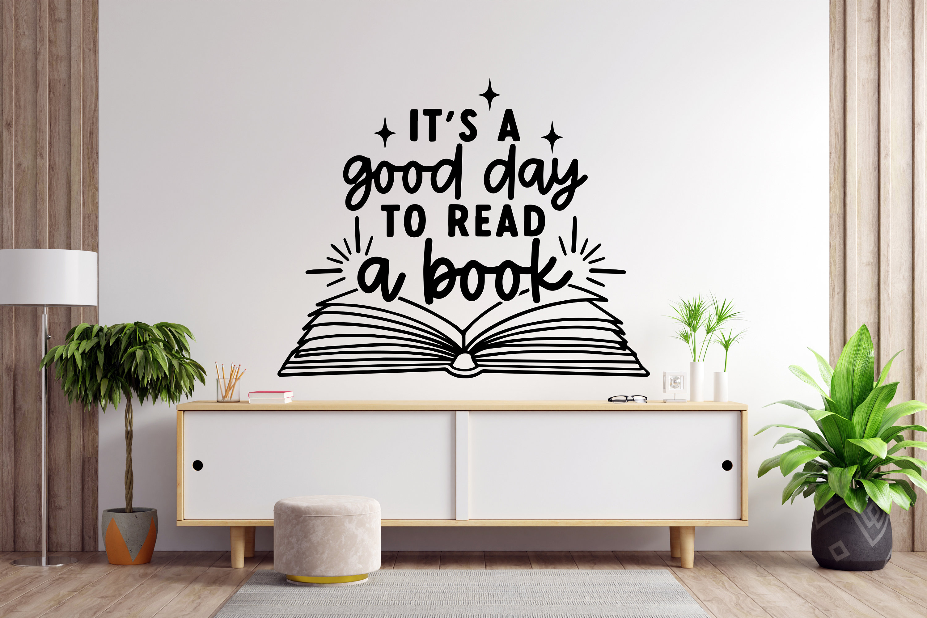 Books Wall Decal  Reading Wall Decal  Library Wall Decal  Book Quote Wall Decal 1653EZ
