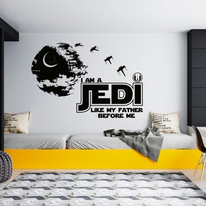 Star Wars  Wall Decor  Star Wars Wall Decal Star Wars Wall Sticker SG47