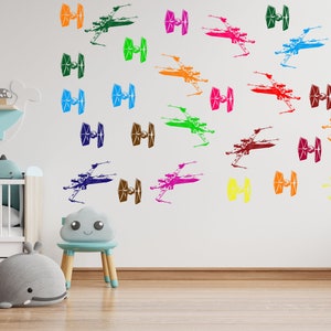 Star Wars  Wall Decor  Star Wars Wall Decal Star Wars Wall Sticker 758EZ