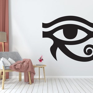 Egyptian Hieroglyphs Wall Art Mural Hieroglyphs Wall Sticker Decor Ancient Egypt Decal Egyptian Mythology Ancient Cultural Wall Decal 1733EZ