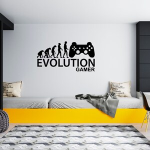 Gamer Wall Decal Video Games Wall Sticker Controller Wall Decor for Boys  SG1877