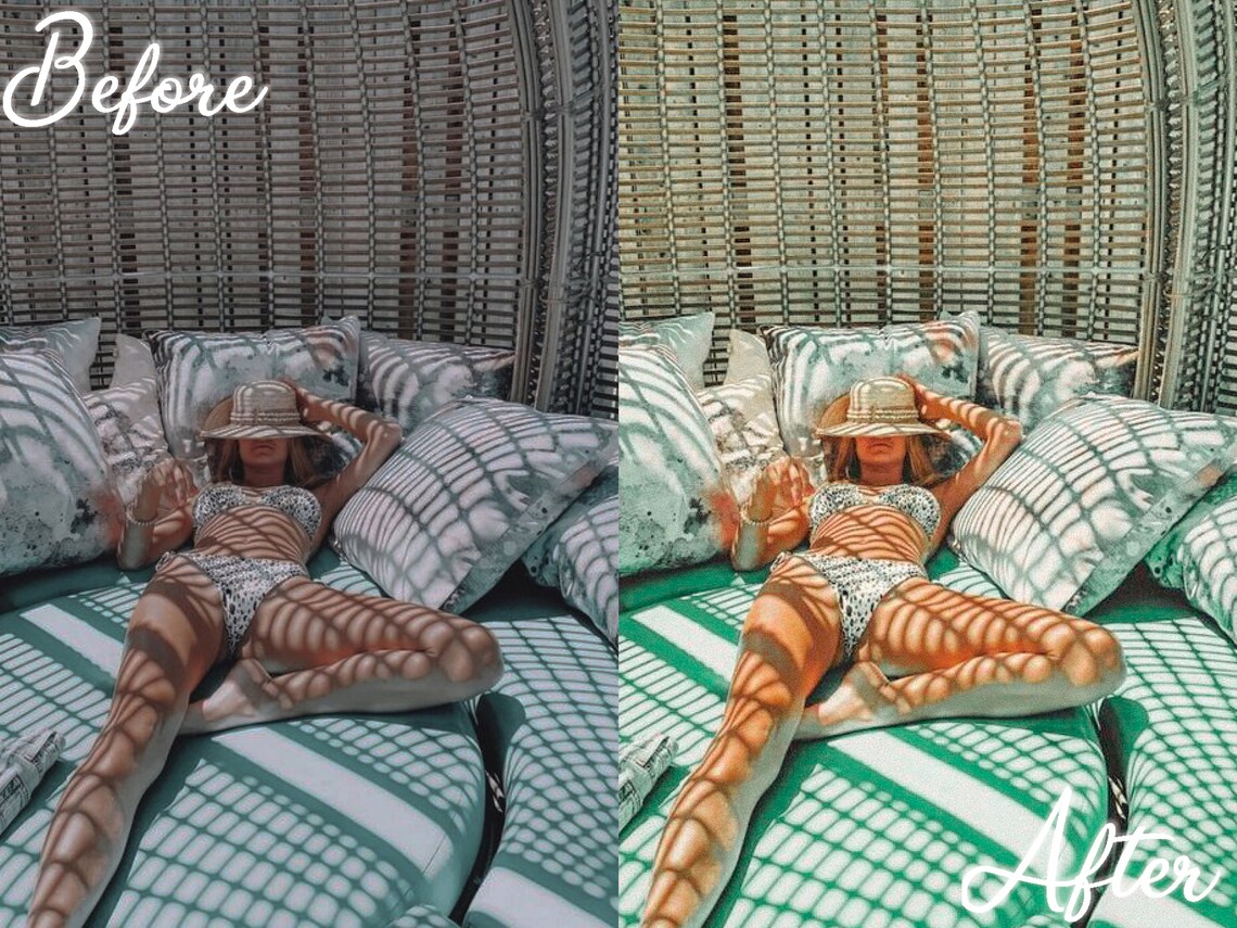 10 Photo presets Light airy presets VSCO filters Iphone preset Etsy