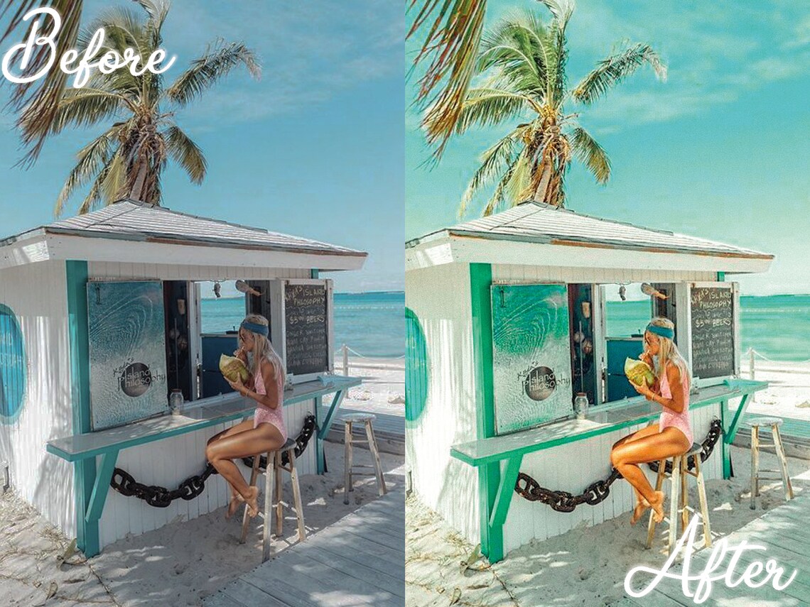 10 Photo presets Light airy presets VSCO filters Iphone preset Etsy