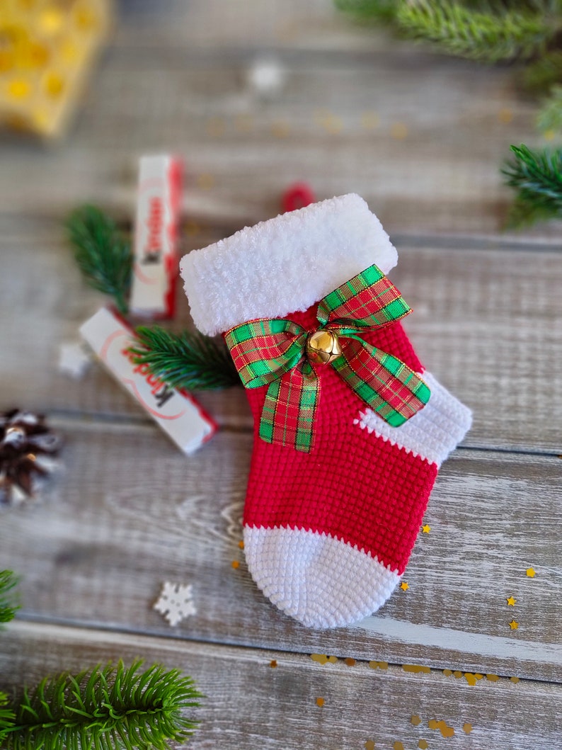 Christmas Stockings Crochet Pattern English PDF File Gift Etsy