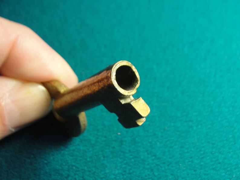 Brass Railroad Key cm & STP Rr chicago Milwaukee Etsy