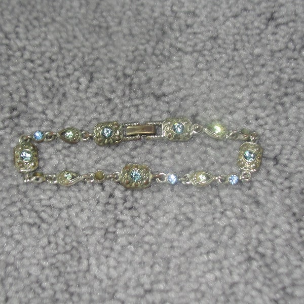 Estate Jewelry Blue Stone Bracelet - Vintage