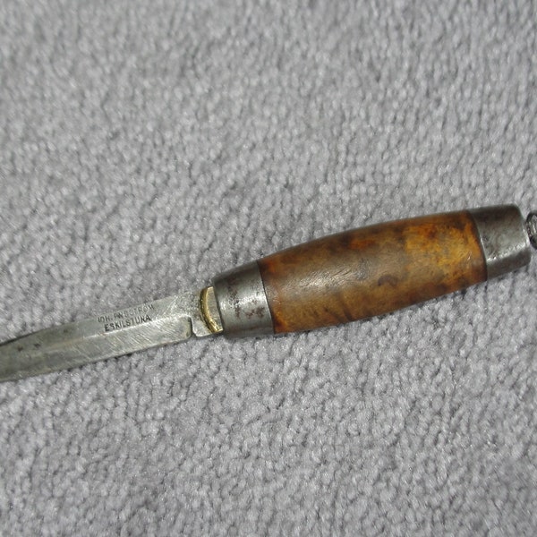 Rare Antique Swedish "JOH. ENGSTROM ESKILSTUNA" Barrel Knife 1800's