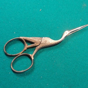 Vintage Barber Scissors Hair Trimming Made in Germany Stainless Steel Salon  Tool Bathroom Counter Decor Boudoir