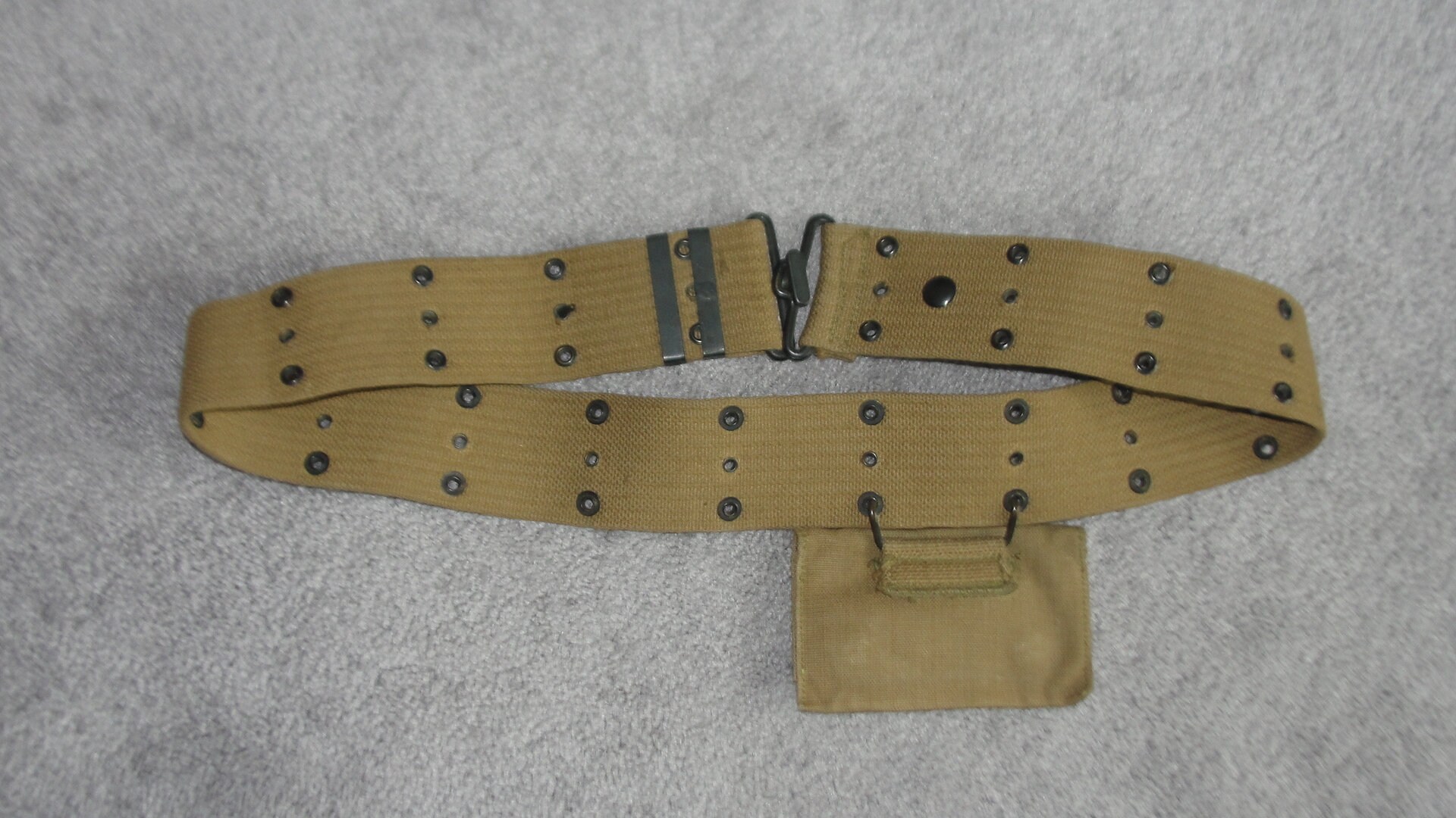 米軍　実物　WW1 WW2 M1918 BARガンナーベルト 送料無料 WW1～WW2米軍 BAR（ブローニングオートマチックライフ）ベルト