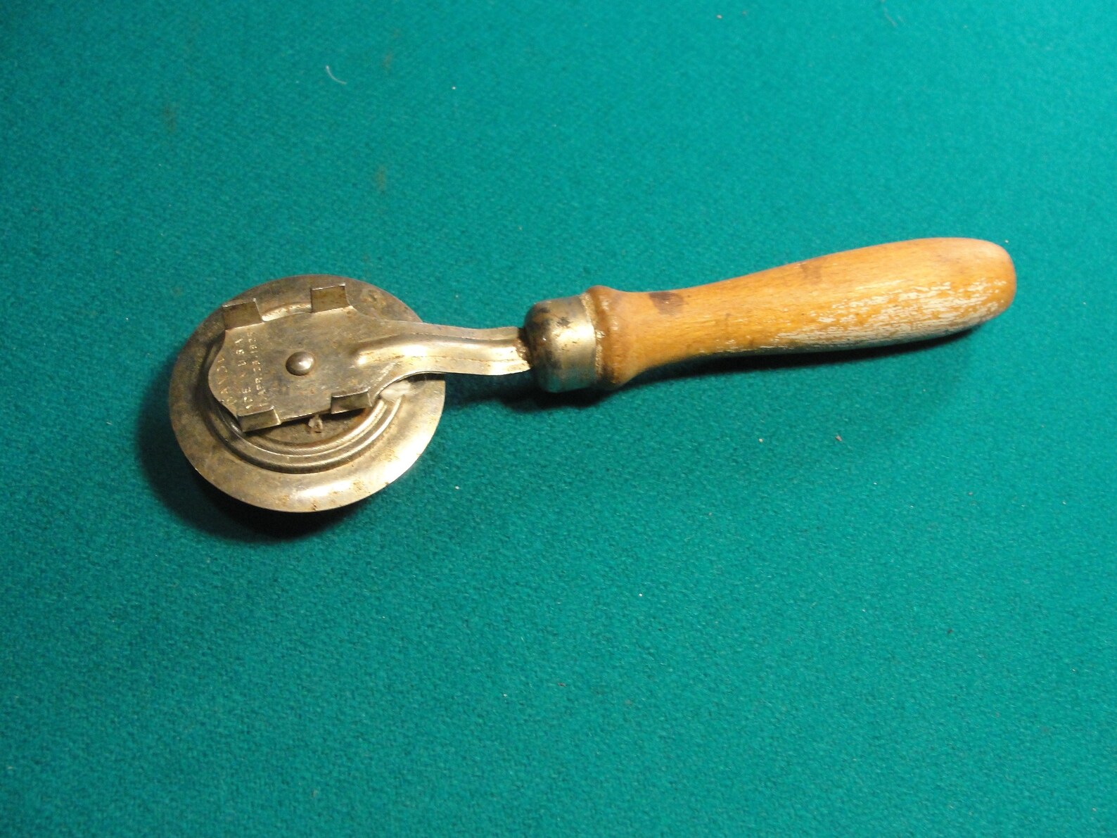 Antique Metal/wood Pie Crimper Pastry Jagger Wheel Etsy