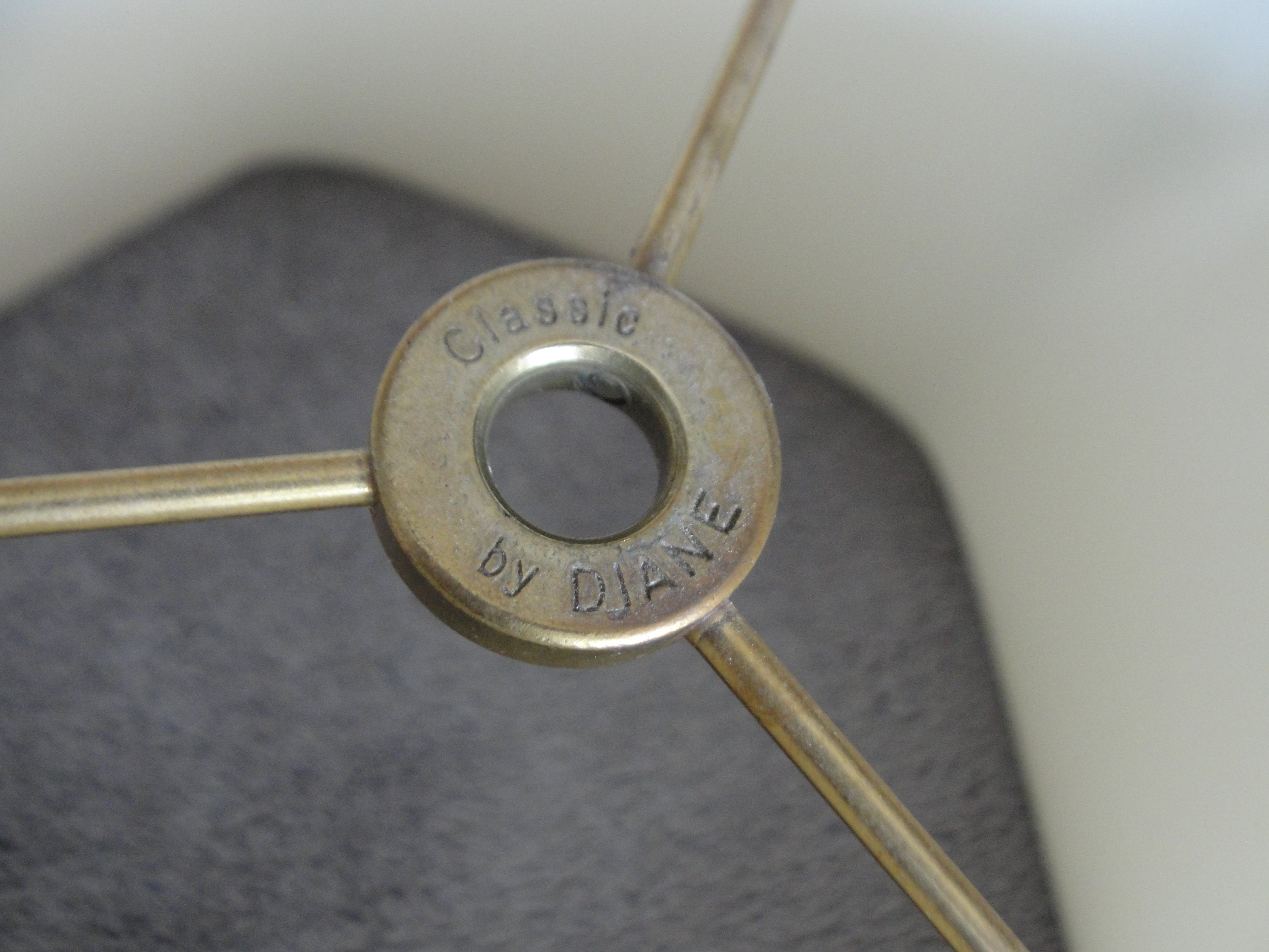 Vintage made by Diane Cloth Table Lamp Shade - Etsy