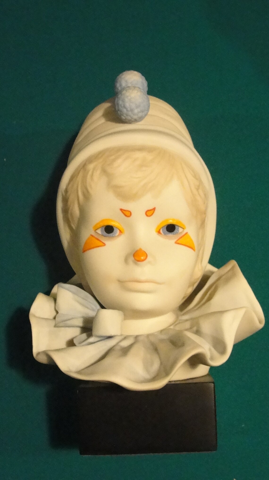 Cybis Fine Porcelain Figurine Bust Funny Face Etsy