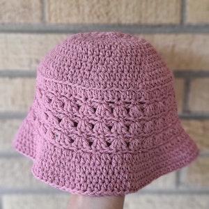 Crochet Bucket Hat Pattern: Intermediate Level (PDF Pattern)
