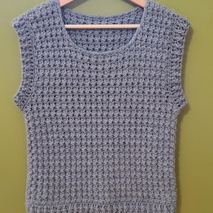 Calleryana Crochet Vest Pattern: Beginner-Friendly (PDF Pattern)