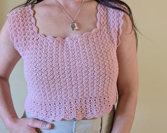 Easy Crochet Crop Top Pattern: Beginner Friendly (PDF Instant Download)