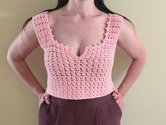 CROCHET PATTERN | Crochet Crop Top Pattern | Crochet Crop