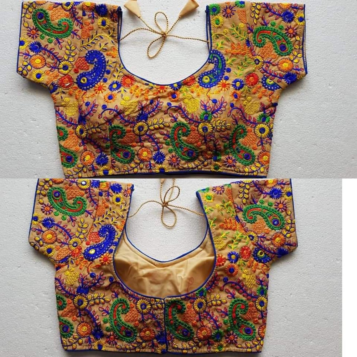 Designer Rajasthani Blouse Readymade Saree Blouse Stitched Etsy