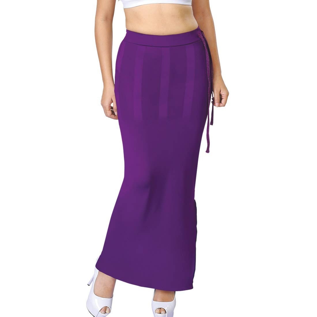 Purple Saree Shapewear With Drawstring Women's Stretchable - Etsy UK