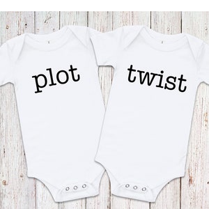 Trama Twist SVG, Onesie SVG, Twins SVG