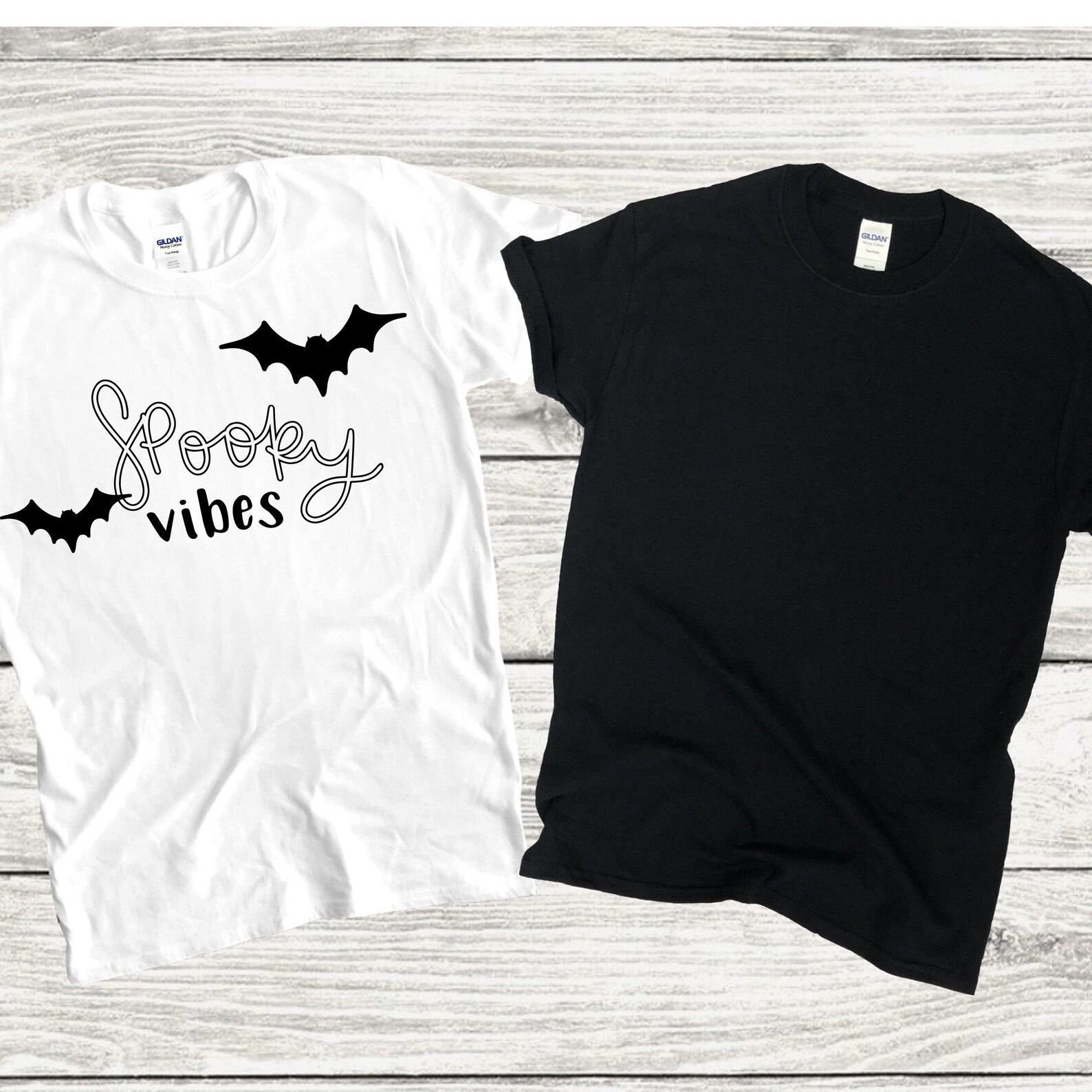 Download Hand-lettered Spooky Vibes SVG Halloween SVG T-shirt SVG | Etsy