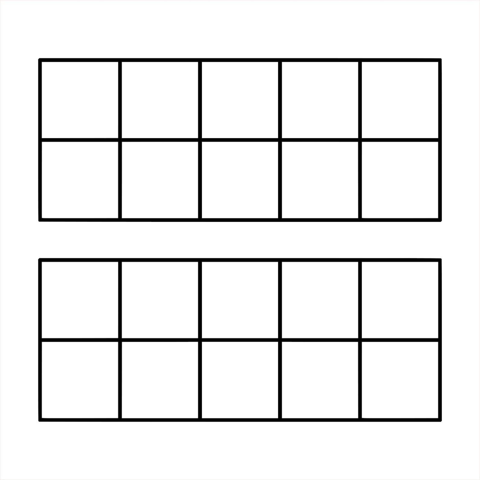Double Tens Frame, Tens Frame, Math Resources, Math Manipulatives
