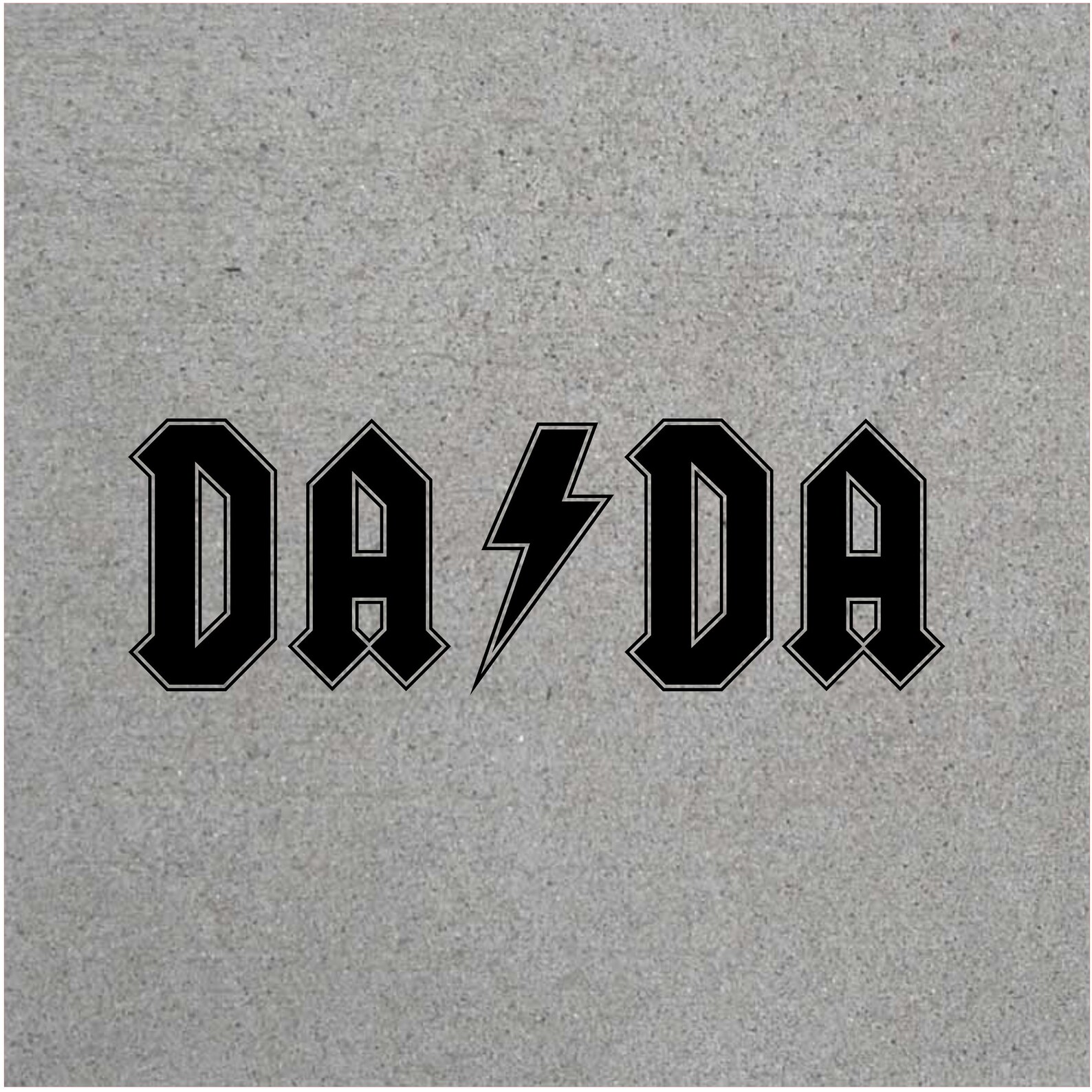 Dada ACDC SVG, Silhouette, Cricut, T-shirt Cut File - Etsy