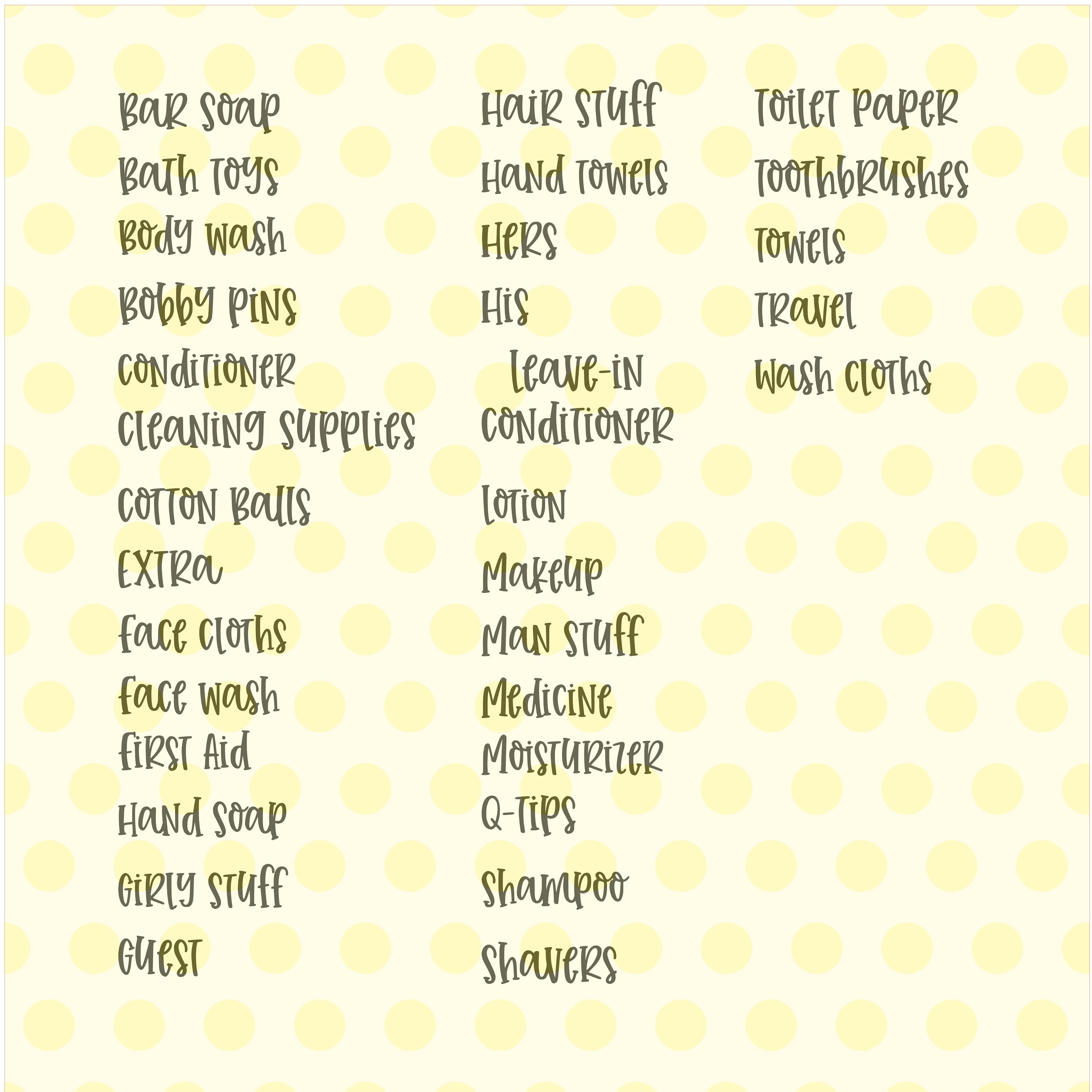 Bathroom Labels SVG, Farmhouse Bathroom Svg, Bathroom Labels Svg