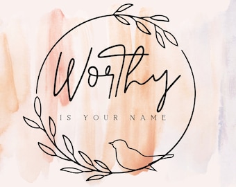 Christian Shirts SVG Faith PNG Cross Clipart Jesus Wall Art Vinyl Decal Boho Minimalist Inspirational Quotes Saying Worthy Your Name Worship
