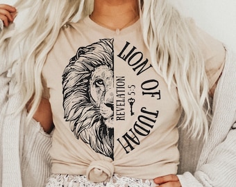 Christian Shirts SVG Faith PNG Cross Clipart Jesus Wall Art Vinyl Decal Boho Minimalist Inspirational Quotes Sayings Jesus Lion of Judah