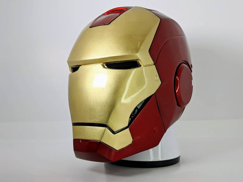 Marvel Iron Man Helmet Ring Tony Stark Mask Men Adult Ring Gift Jewelry  Gift