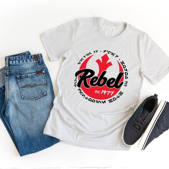 Rebel Shirt Rebel Shirts Star Wars Shirt Star Wars Shirts Etsy