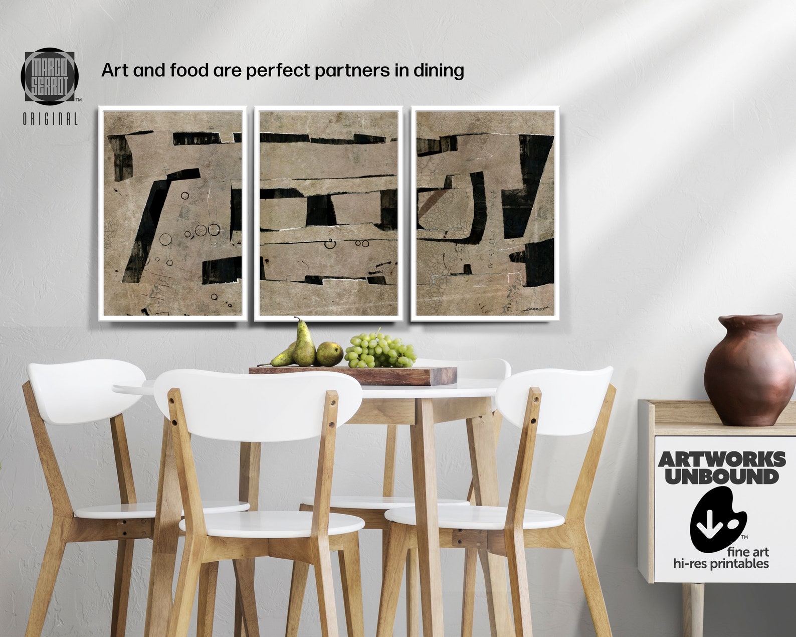 Abstract Art Print Set Digital Download Printable Art Set of Etsy