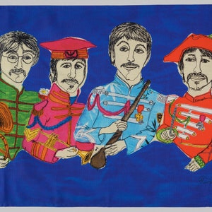 ビートルズのティータオル