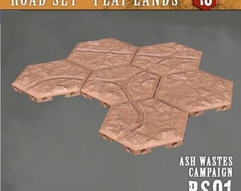 RS01 Road Set - Flat Lands - Hive City Campaign Tile