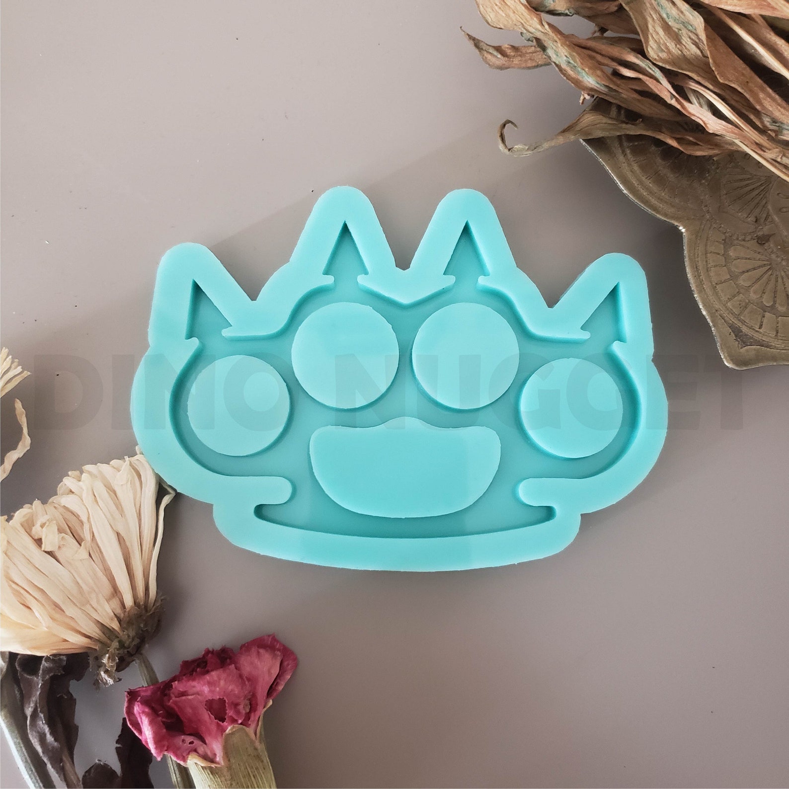 Brass Knuckles silicone mold Resin mold silicone mould Etsy