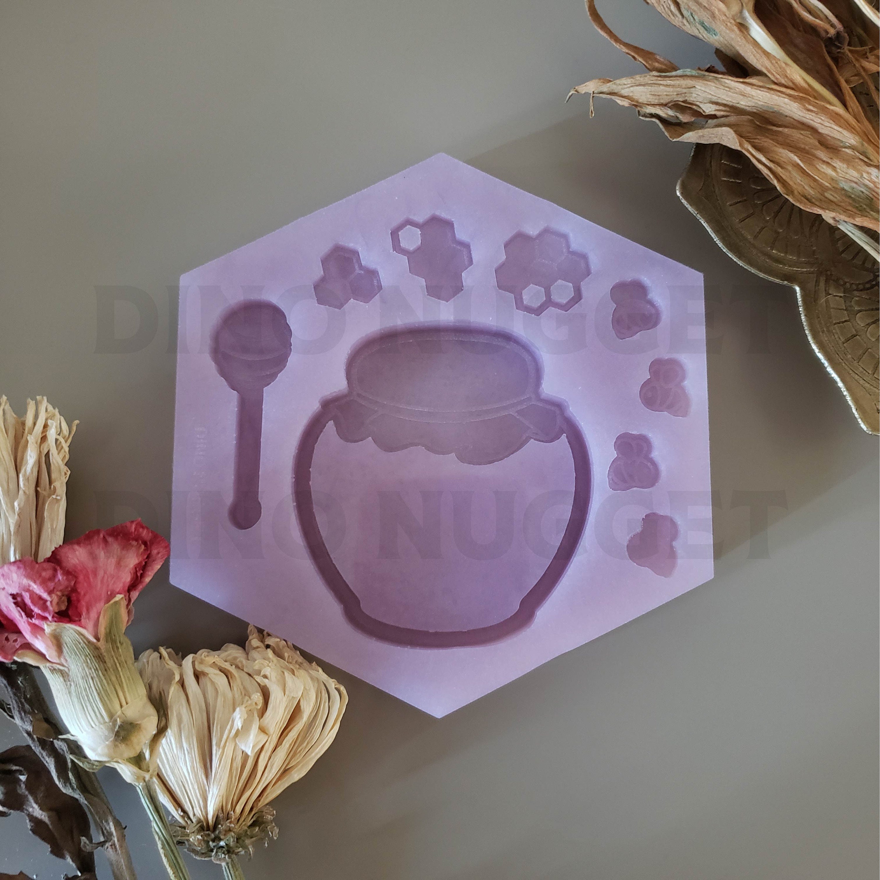 Honey Jar silicone mold Resin mold silicone mould AU Etsy