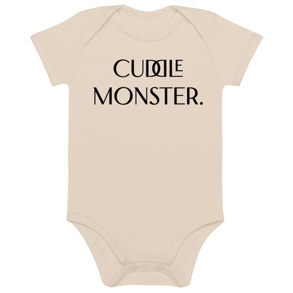 Knuddelmonster Bodysuit aus Bio-Baumwolle für Babys