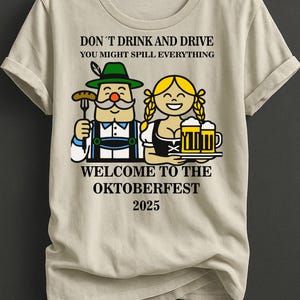 Oktoberfest, T-Shirt, Beer, Germany, Deutschland, Bierzelt, Party, Bier Trinker, Bayern, München