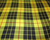 MacLeod Of Lewis tartan plaid fabric Yellow Black plaid fabric, Upholstery Furniture, Interior Decorate Plaid Fabric, TTartans